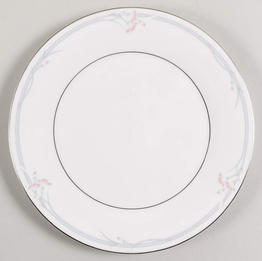 Carnation Salad Plate by Royal Doulton-1