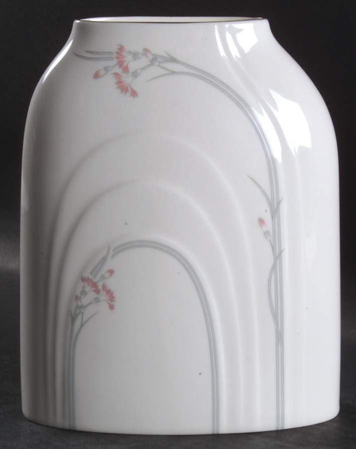 Carnation Oval Opening Vase by Royal Doulton-1
