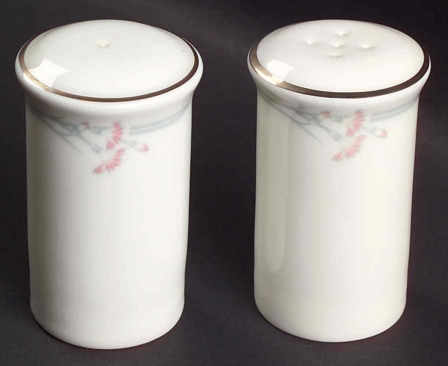 Carnation Salt & Pepper Set by Royal Doulton-1