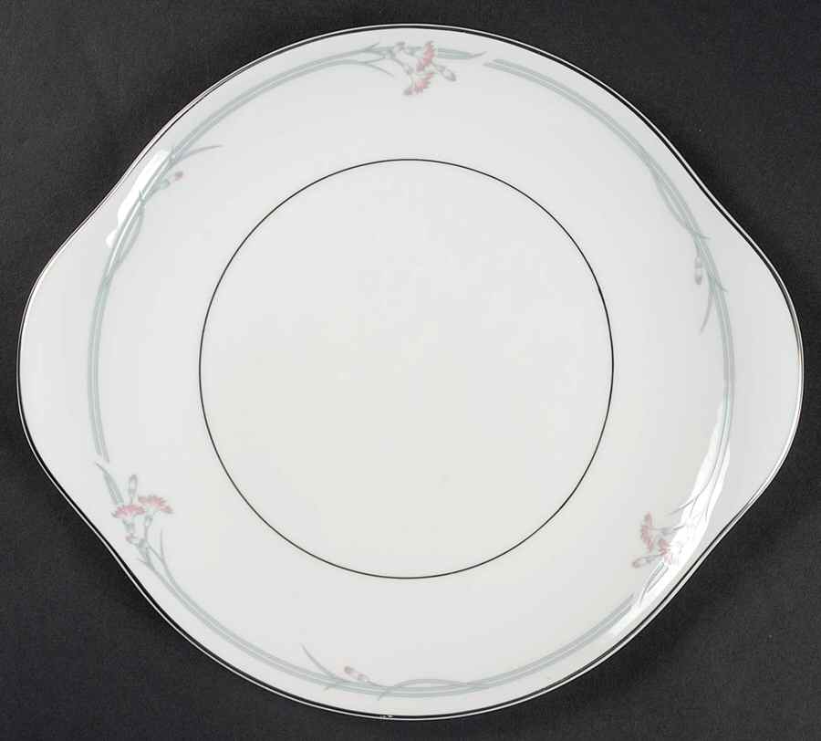 Carnation Handled Cake Plate by Royal Doulton-1
