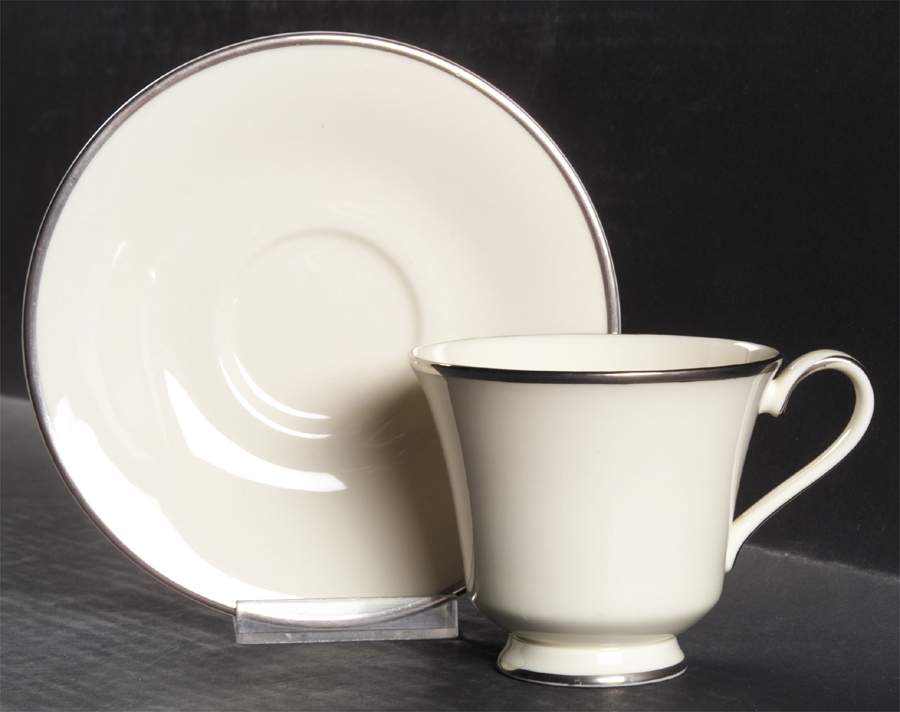 Carolyn Footed Cup & Saucer Set by Royal Doulton-1
