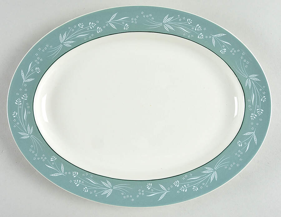 Cascade 11" Oval Serving Platter by Royal Doulton-1