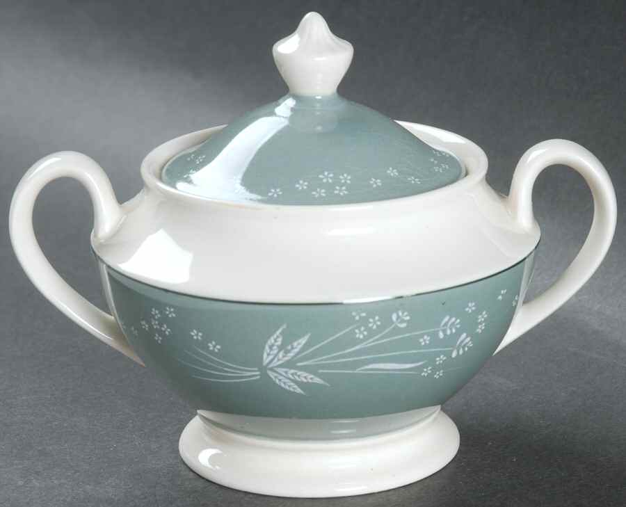 Cascade Sugar Bowl & Lid by Royal Doulton-1