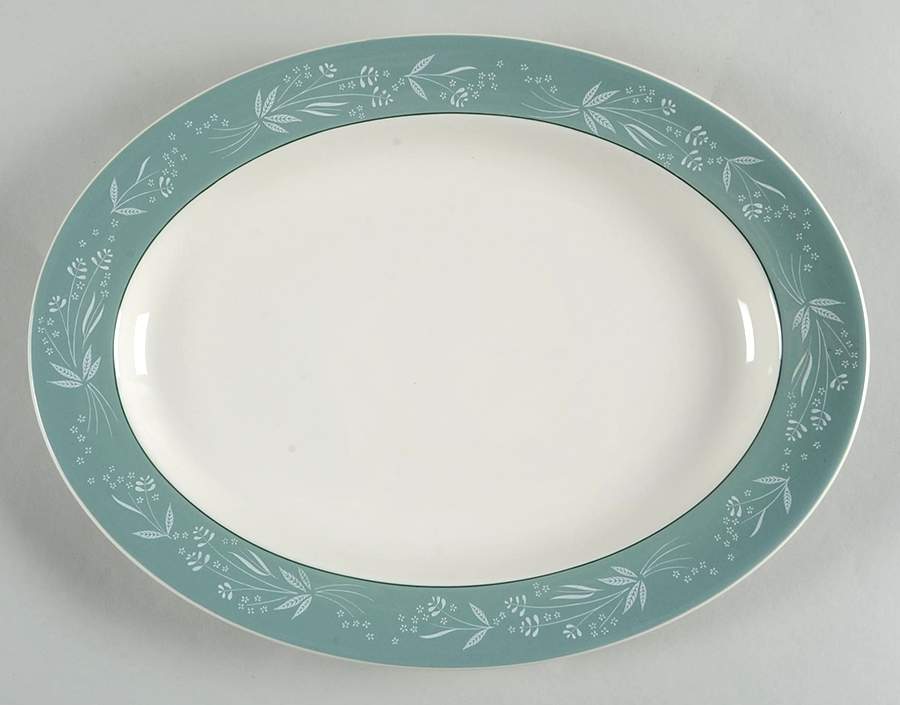 Cascade 13" Oval Serving Platter by Royal Doulton-1