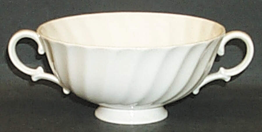 Cascade Footed Cream Soup Bowl by Royal Doulton-1