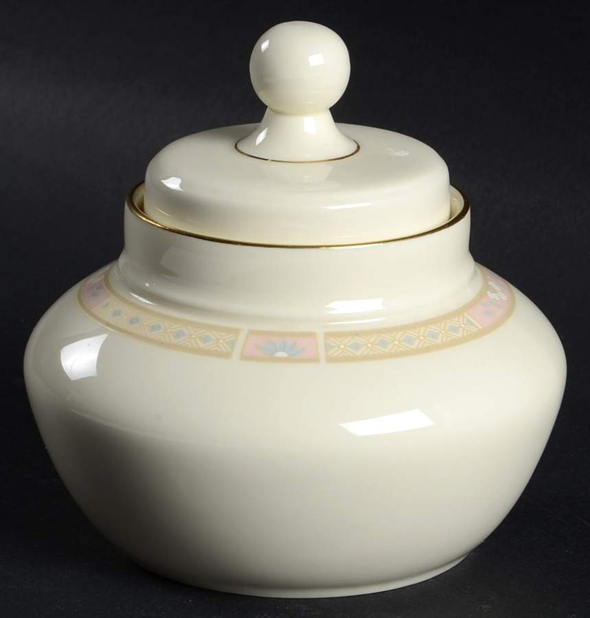 Cassandra Sugar Bowl & Lid by Royal Doulton-1