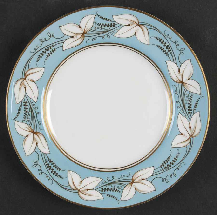 Castleford Blue Bread & Butter Plate by Royal Doulton-1
