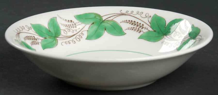 Castleford Green (Green Ivy) Fruit/Dessert (Sauce) Bowl by Royal Doulton-1