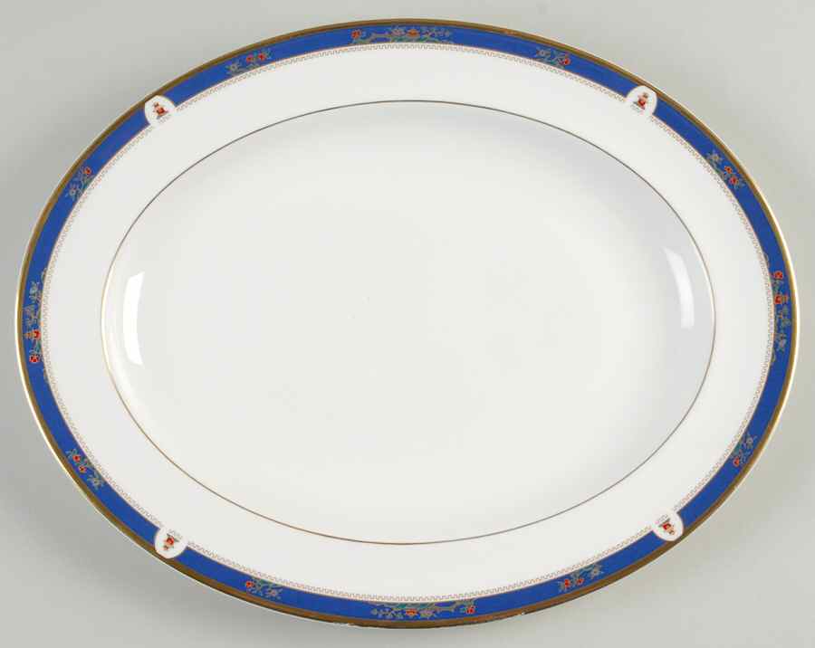 Cathay 13" Oval Serving Platter by Royal Doulton-1