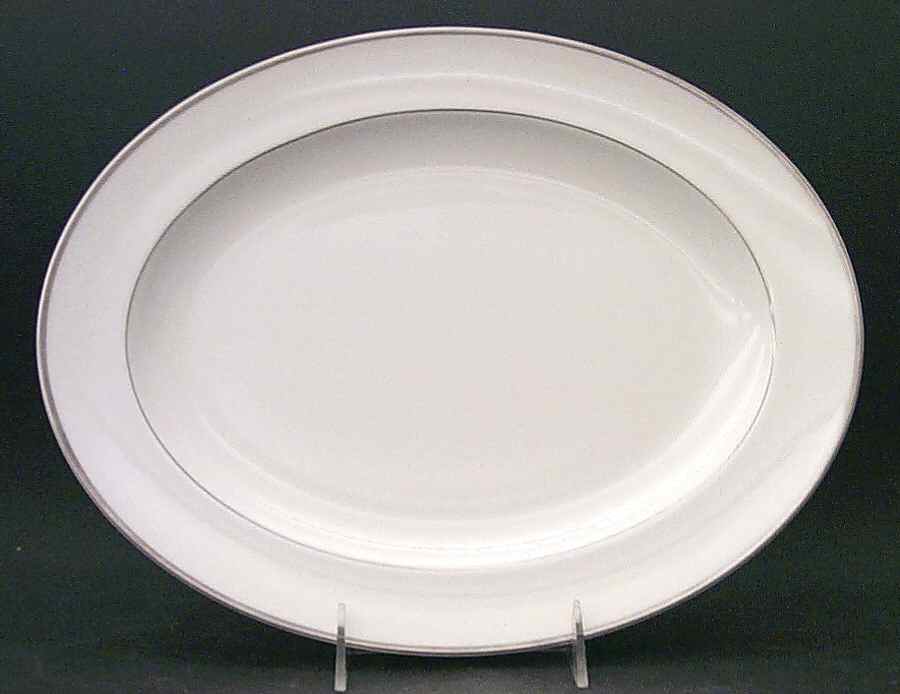 Catherine 13" Oval Serving Platter by Royal Doulton-1