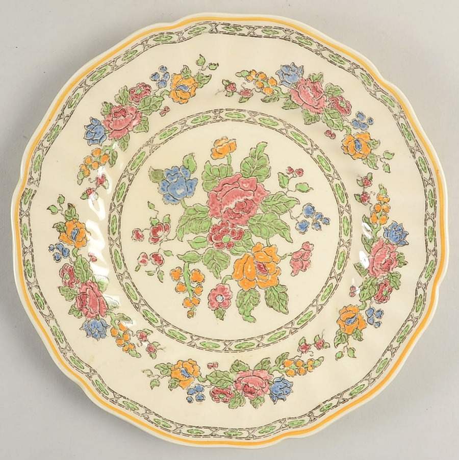 The Cavendish Salad Plate by Royal Doulton-1