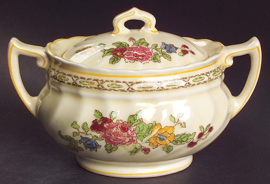 The Cavendish Sugar Bowl & Lid by Royal Doulton-1