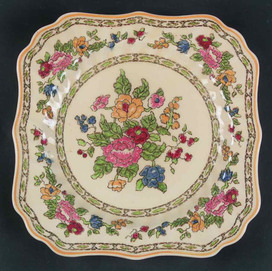 The Cavendish Square Salad Plate by Royal Doulton-1