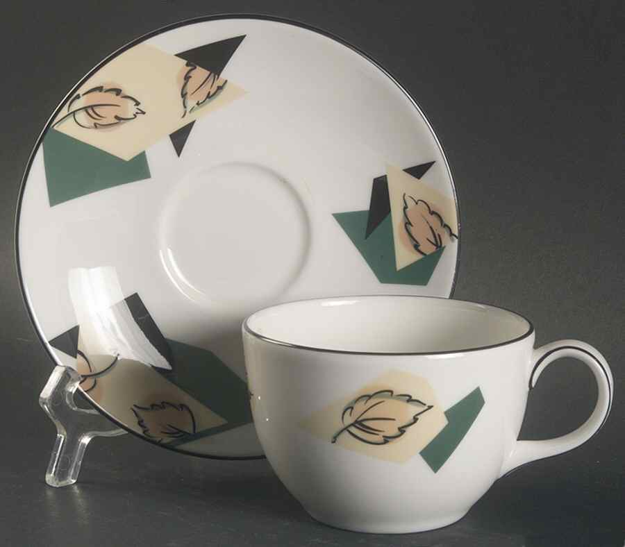 Central Park Flat Cup & Saucer Set by Royal Doulton-1