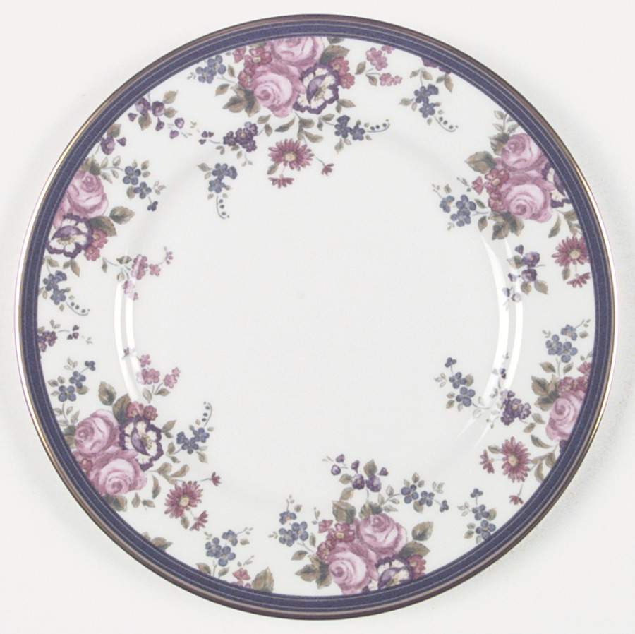 Centennial Rose Accent Luncheon Plate by Royal Doulton-1