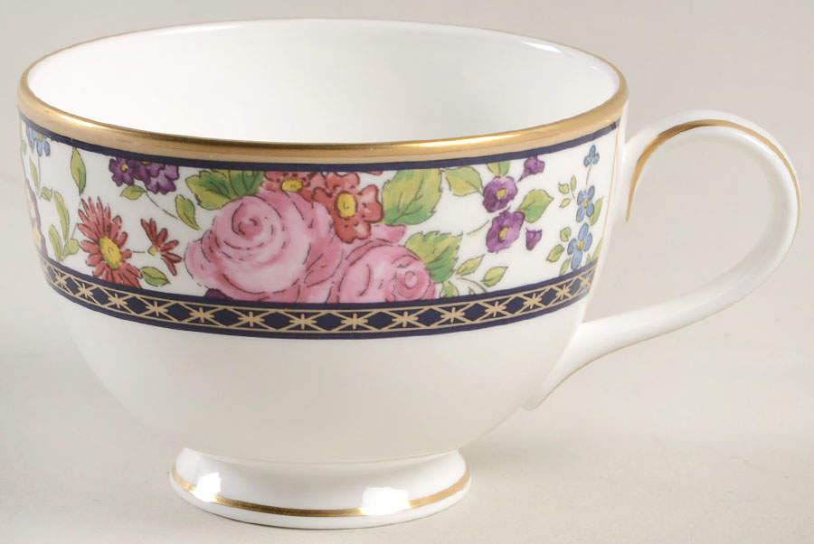 Centennial Rose Footed Cup by Royal Doulton-1