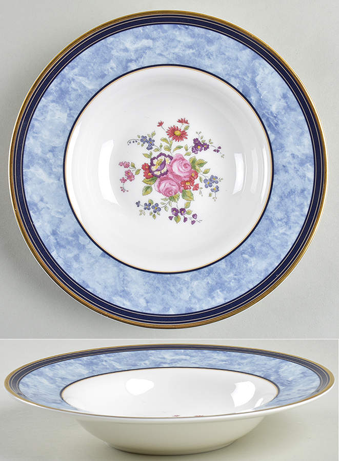 Centennial Rose Rim Soup Bowl by Royal Doulton-1