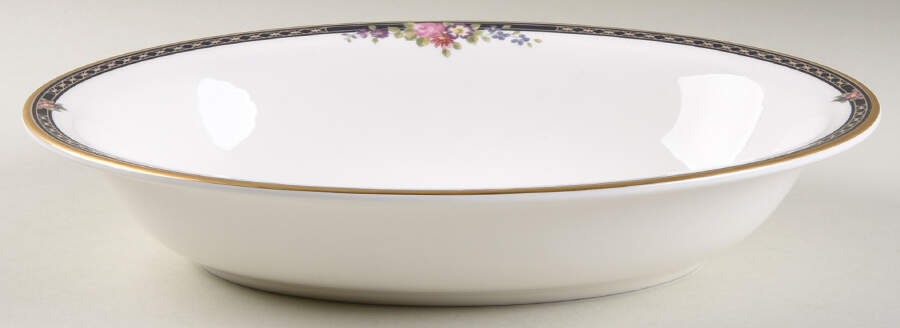 Centennial Rose 10" Oval Vegetable Bowl by Royal Doulton-1