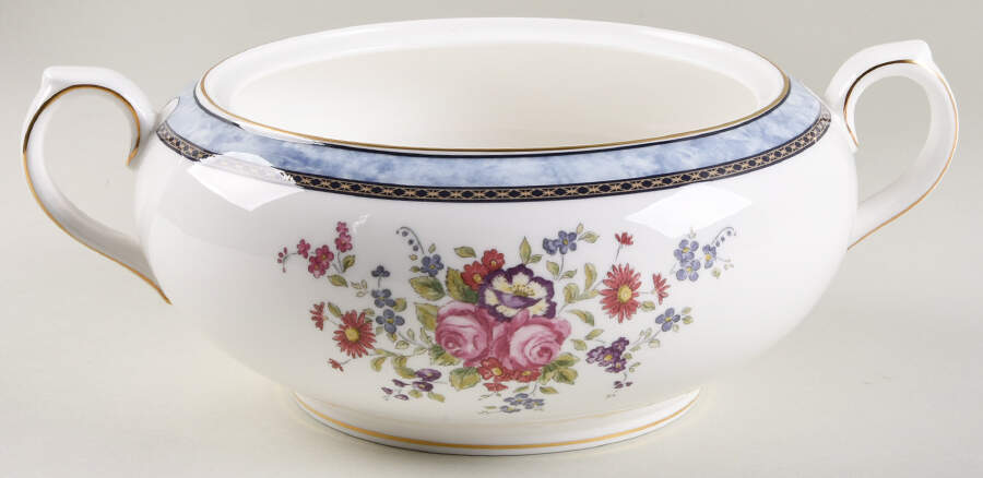 Centennial Rose Round Vegetable No Lid by Royal Doulton-1