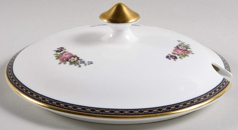 Centennial Rose Lid for Tureen by Royal Doulton-1