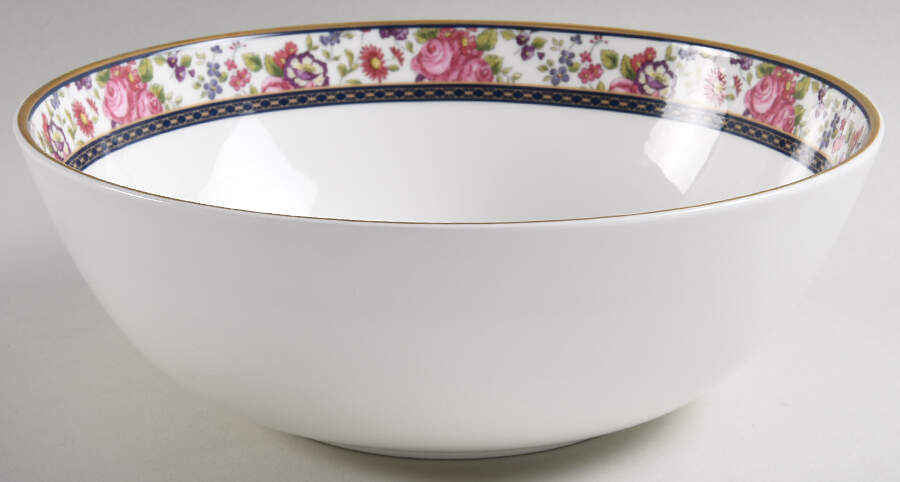 Centennial Rose 10" Large Salad Serving Bowl by Royal Doulton-1