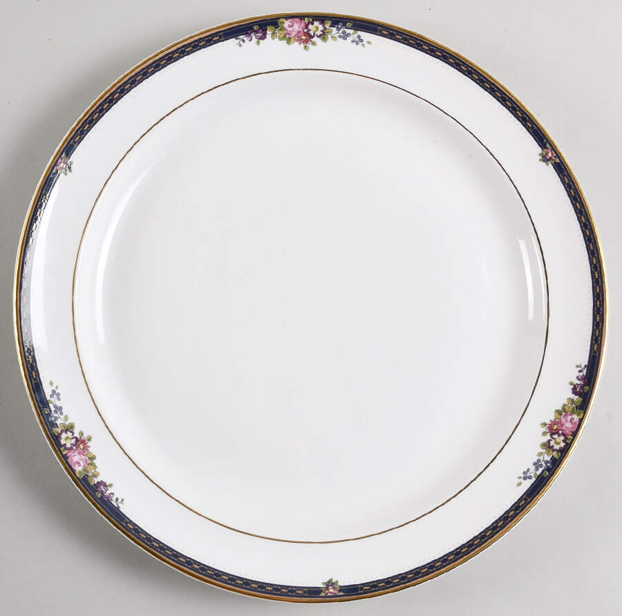 Centennial Rose 13" Chop Plate (Round Platter) by Royal Doulton-1