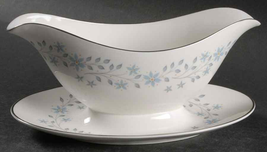 Chalet Gravy Boat with Attached Underplate by Royal Doulton-1