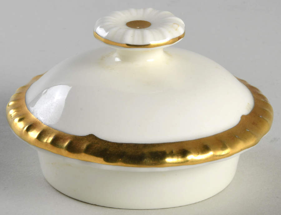 Chantilly (Ivory Background) Lid for Teapot by Royal Doulton-1