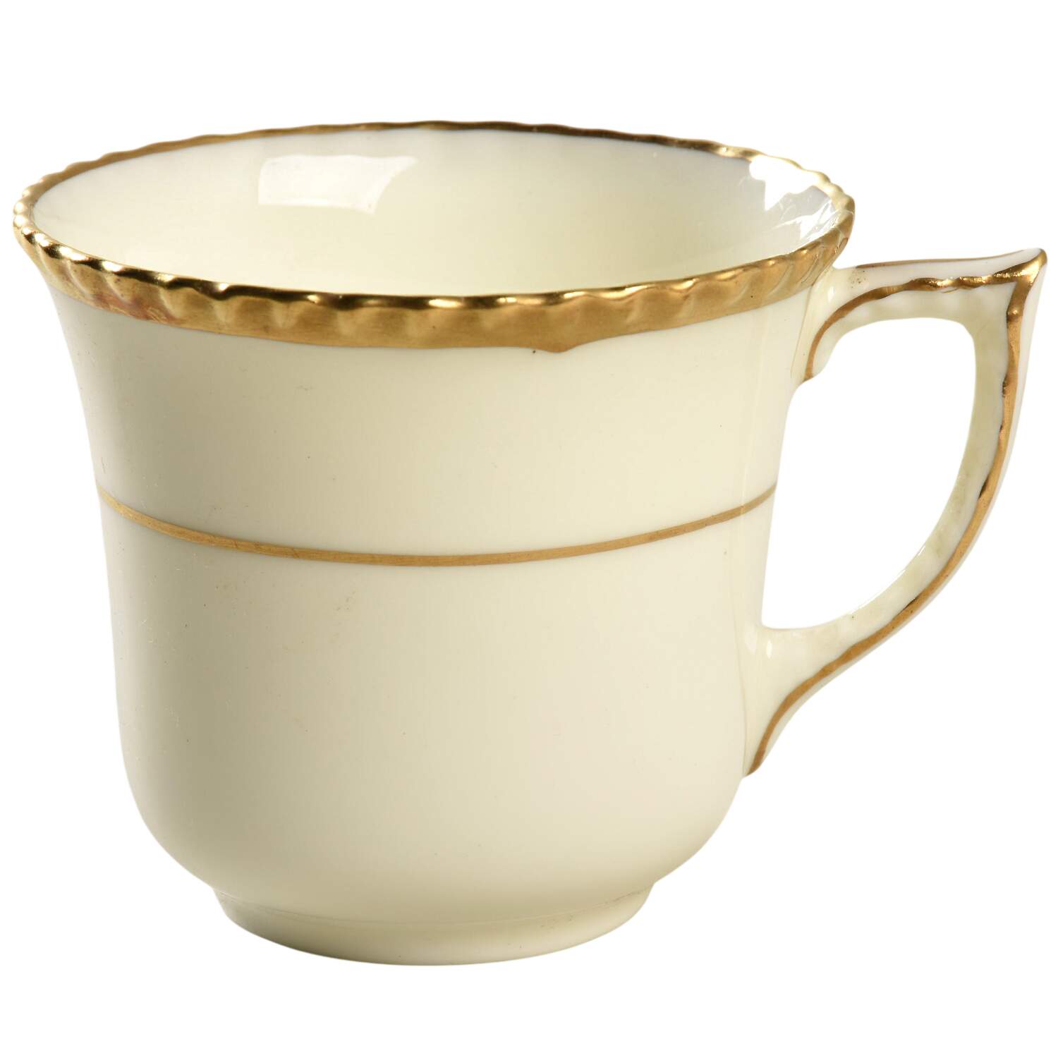 Chantilly (Ivory Background) Flat Demitasse Cup by Royal Doulton-1