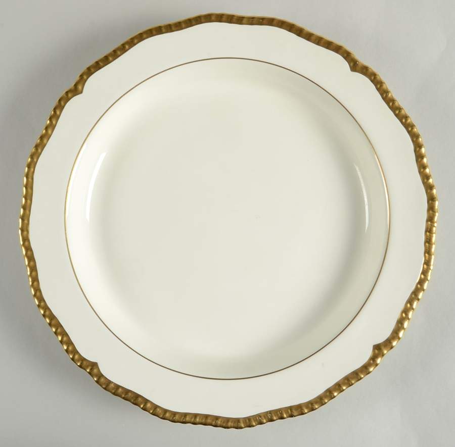 Chantilly (Ivory Background) 14" Deep Round Platter by Royal Doulton-1