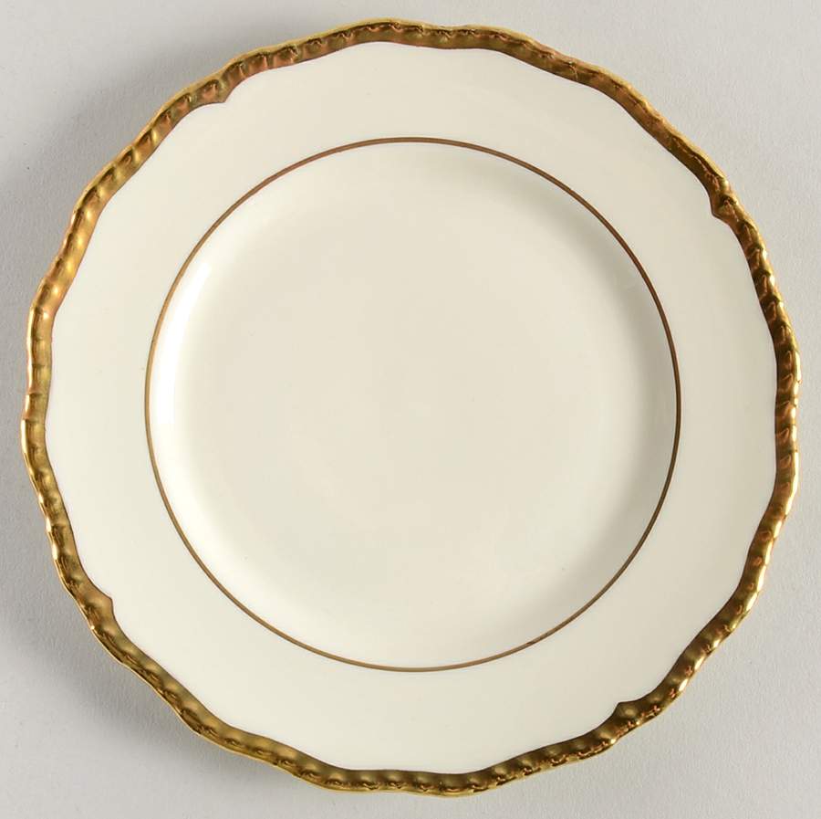 Chantilly (Ivory Background) Bread & Butter Plate by Royal Doulton-1