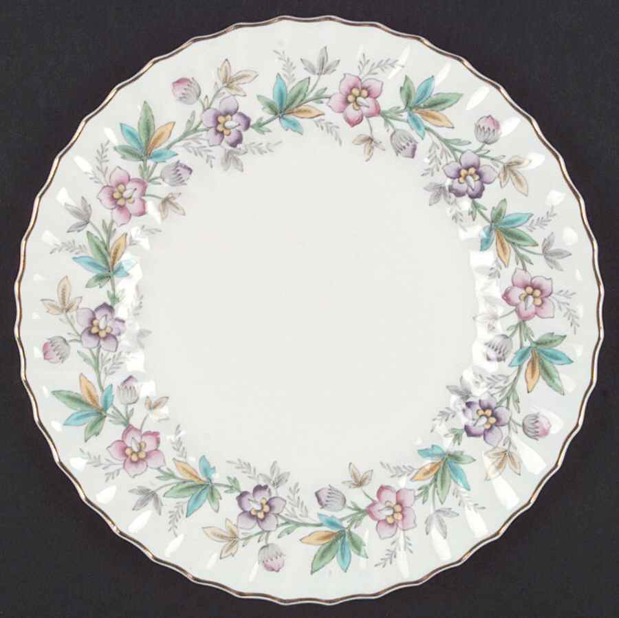 Chatsworth Pink Purple Dinner Plate by Royal Doulton-1