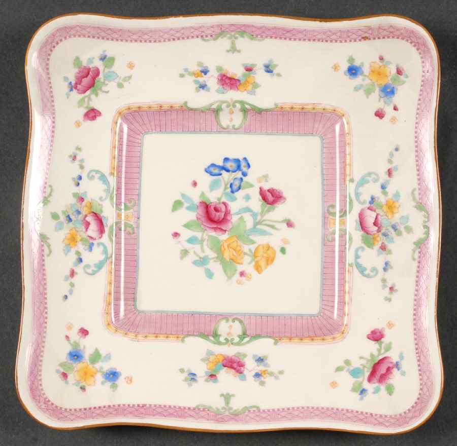 The Charlotte Square Cake Plate by Royal Doulton-1