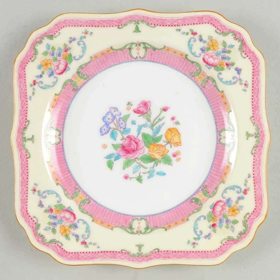 The Charlotte Square Salad Plate by Royal Doulton-1