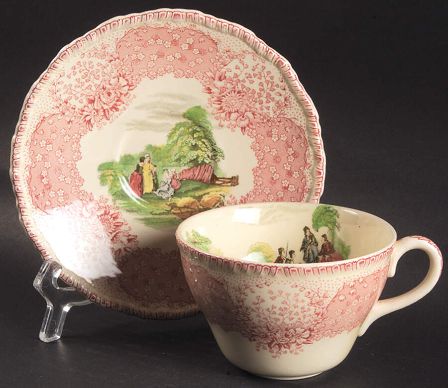 Chatham Flat Cup & Saucer Set by Royal Doulton-1