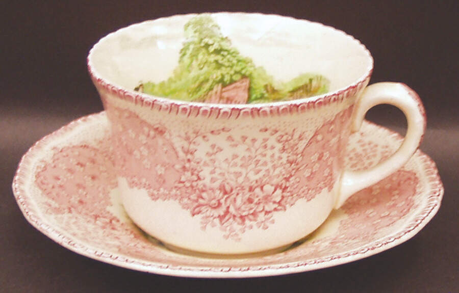 Chatham Flat Cup & Saucer Set by Royal Doulton-1