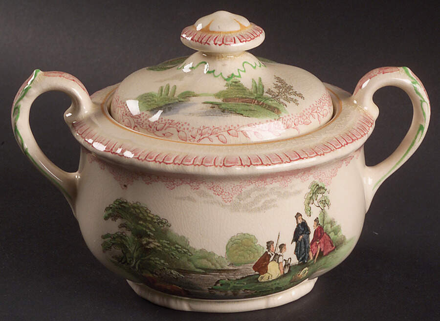 Chatham Sugar Bowl & Lid by Royal Doulton-1