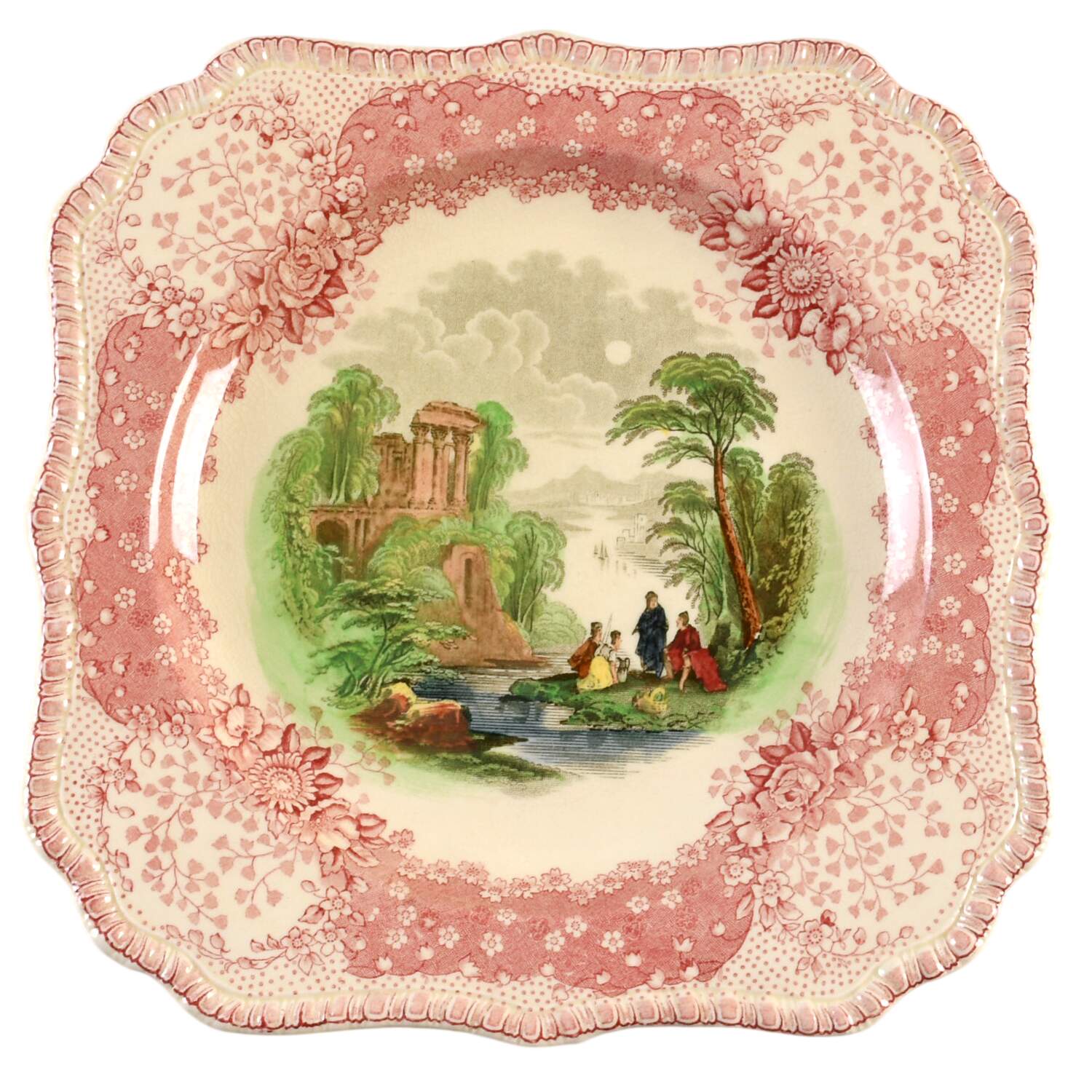Chatham Square Salad Plate by Royal Doulton-1