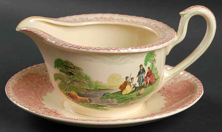 Chatham Gravy Boat with Attached Underplate by Royal Doulton-1
