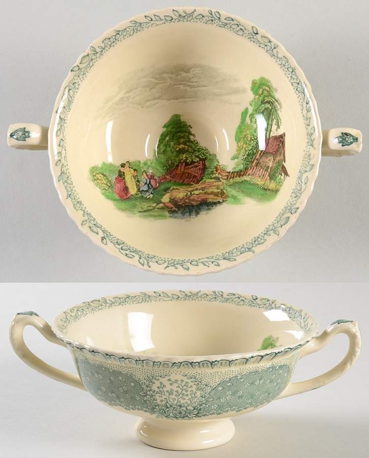 Chatham Footed Cream Soup Bowl by Royal Doulton-1
