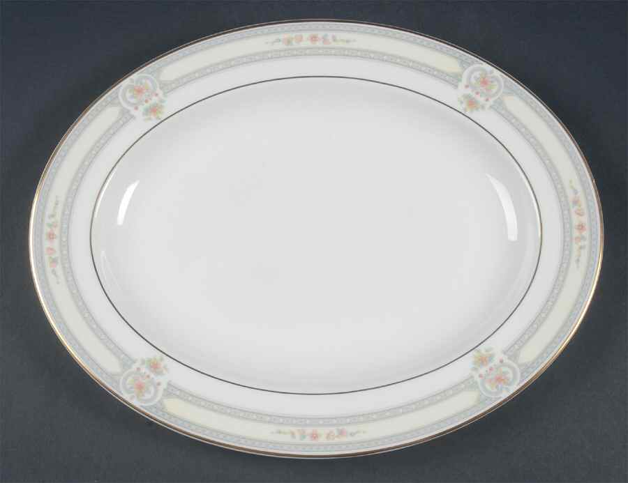 Chatham 13" Oval Serving Platter by Royal Doulton-1