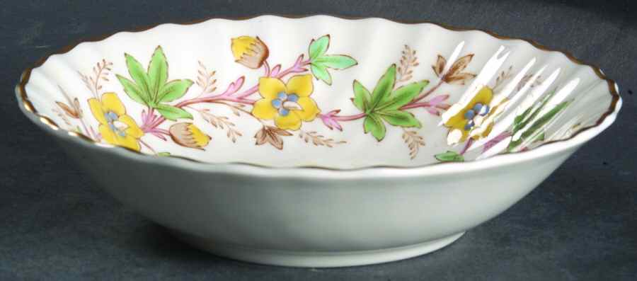 Chatsworth Yellow Green Fruit/Dessert (Sauce) Bowl by Royal Doulton-1