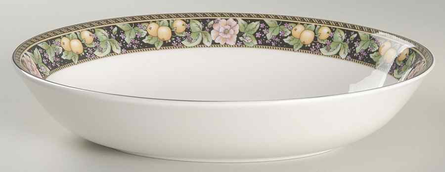 Chelsea Garden 9" Oval Vegetable Bowl by Royal Doulton-1