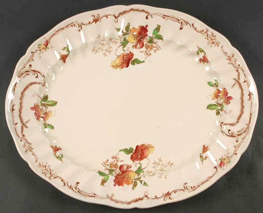 Chiltern 15" Oval Serving Platter by Royal Doulton-1