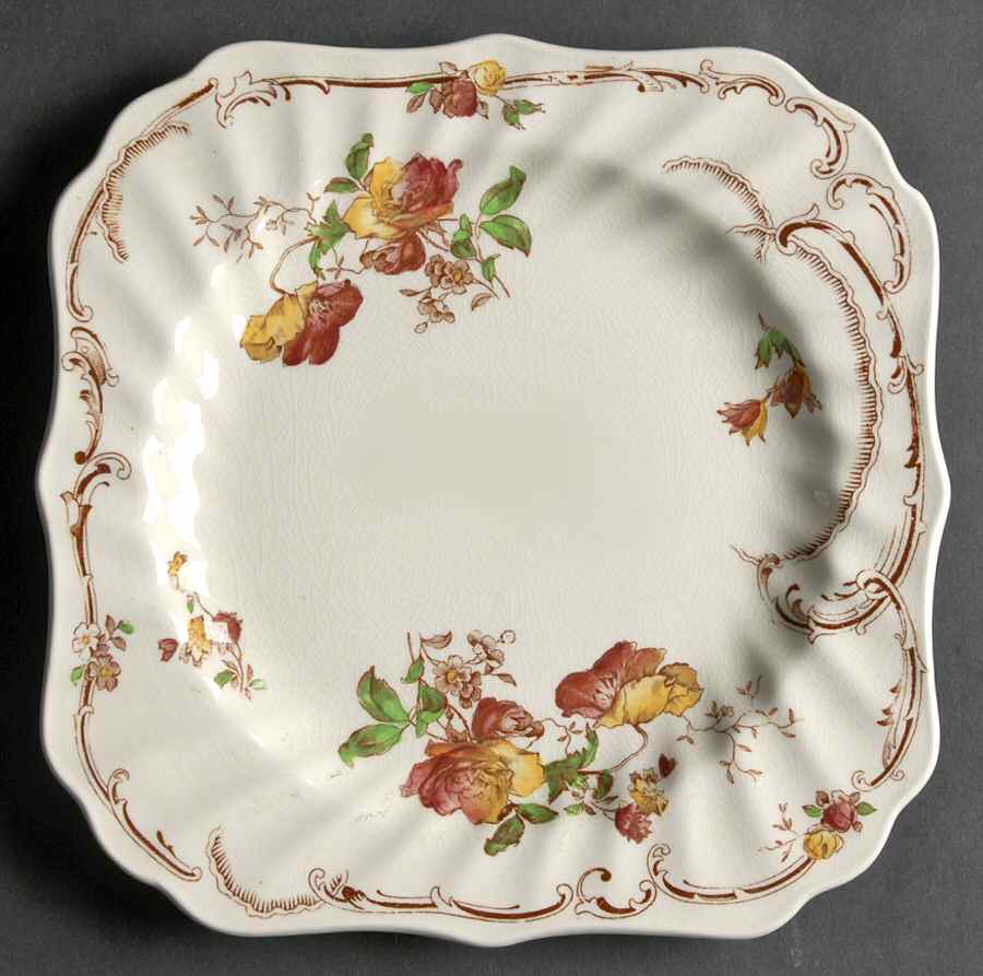 Chiltern Square Salad Plate by Royal Doulton-1
