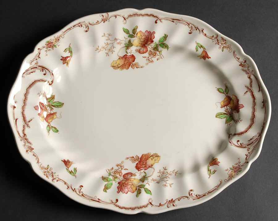 Chiltern 13" Oval Serving Platter by Royal Doulton-1