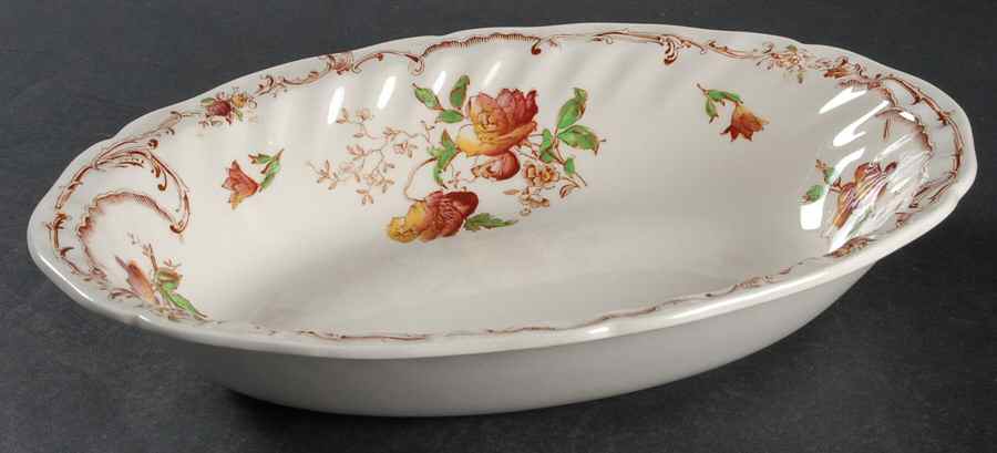Chiltern 10" Oval Vegetable Bowl by Royal Doulton-1