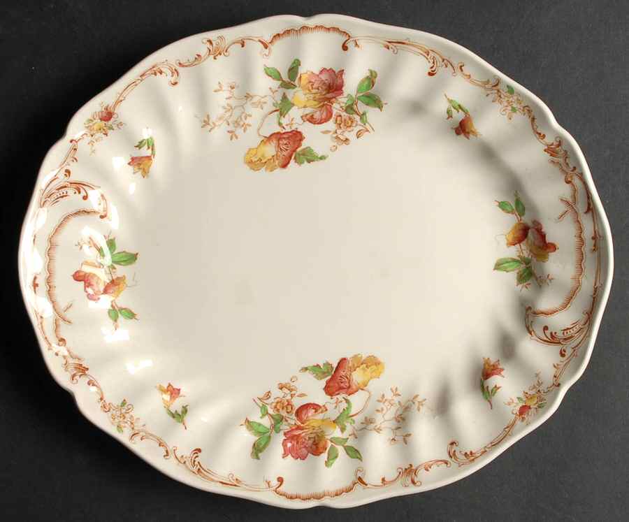 Chiltern 11" Oval Serving Platter by Royal Doulton-1