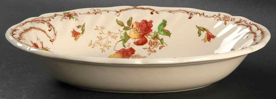 Chiltern 9" Oval Vegetable Bowl by Royal Doulton-1
