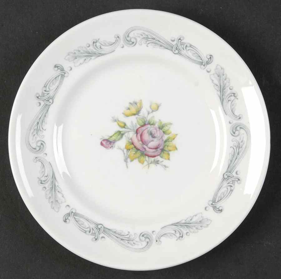 Chantilly Rose Bread & Butter Plate by Royal Doulton-1